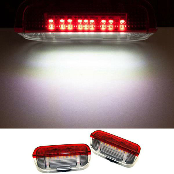 4 sztuki Samochodowe światło ostrzegawcze LED do drzwi Projektor powitalny do Golfa 6 7 Jetta MK5 MK6 Passat B6 B7 CC TIGUAN Scirocco