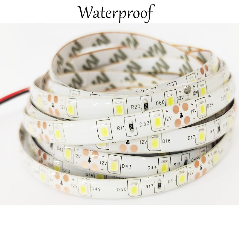 Led Strip 12V Waterproof SMD2835 DC 300Led/ 5M 4/3/2/1M white flexible tape lamp tira Led fita led light rgb line stripe