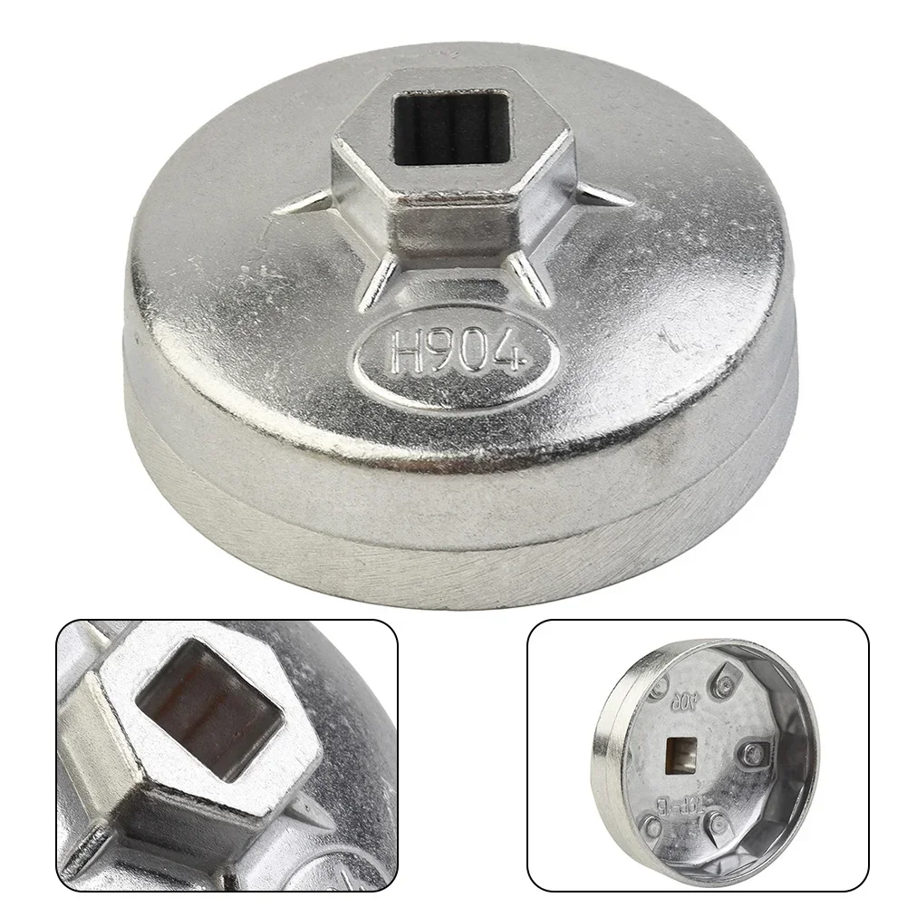 1pc Oil Filter Wrench Cap Socket Wrench Drive 901 902 903 904 Oil Filter Removel-Tool Machine Filter Hand Tool 65/67mm 74mm 79mm