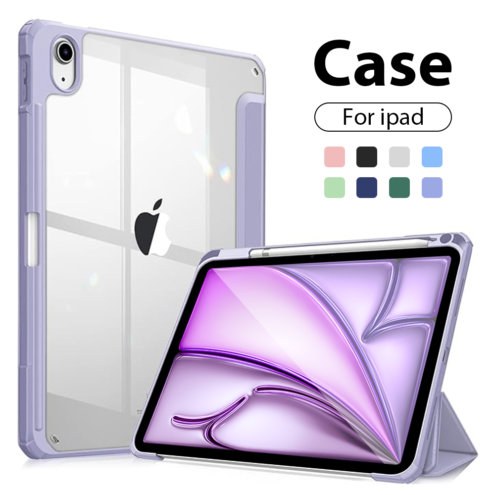 Etui na iPada 10.9 generacji Pro 11 12.9 13 2024 Funda na iPada Air 5 4 3 7. 8. 9. 10.2 Mini 6 10.5 Pokrowiec na ołówek