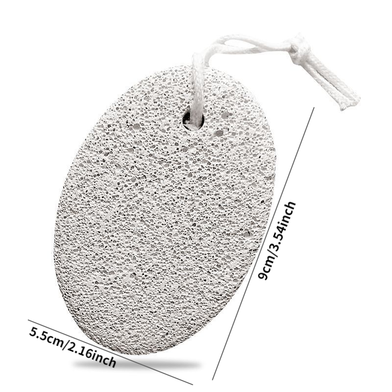 Pietra pomice naturale da 1 pezzo - Strumento per pedicure della pelle morta per la rimozione del callo della pelle dura del piede, cura del piede Z della pelle liscia