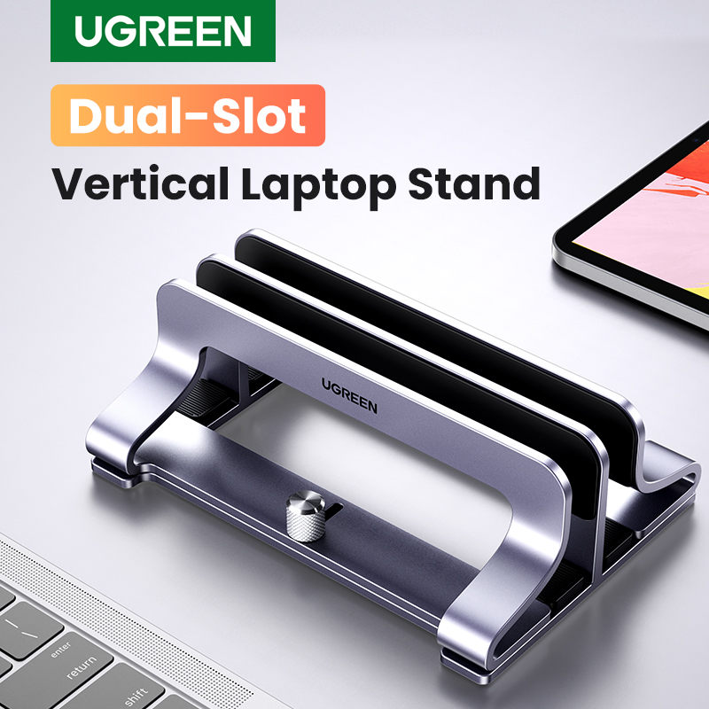 UGREEN вертикальный держатель для ноутбука MacBook Air Pro, алюминиевая складная подставка для ноутбука, поддержка MacBook Pro, подставка для планшета
