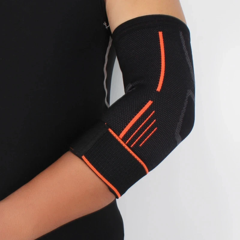 Coderas de vendaje para Fitness, funda de soporte de compresión para tendinitis, codo de tenis, Protector de soporte para reducir el dolor articular, 1 Uds.