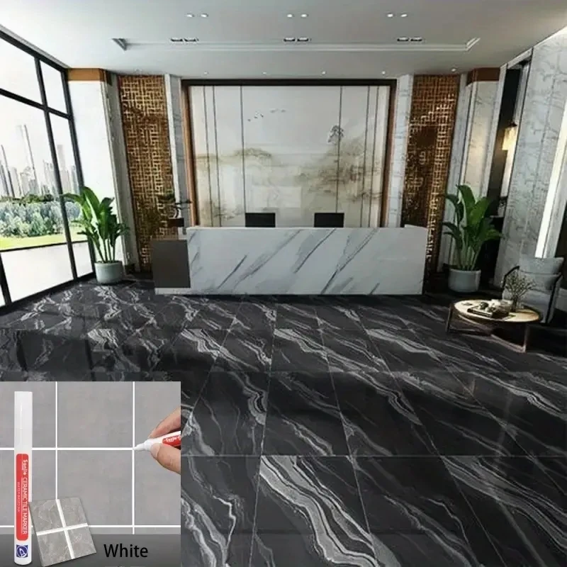 กันน้ํากระเบื้องเซรามิค Grout MARKER,แม่พิมพ์ตะเข็บปากกาสําหรับห้องครัวห้องน้ําผนังและพื้นซ่อม MARKER