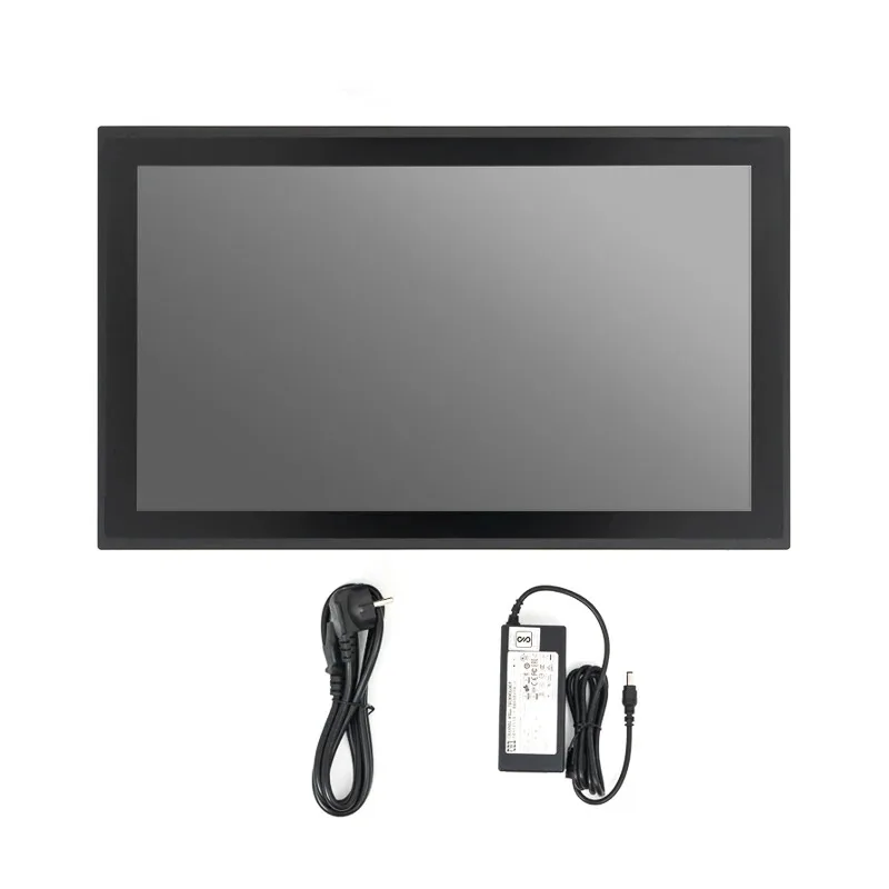 18.5インチ産業用堅牢PC、タッチスクリーン、IP66、1000nit高輝度、産業用オールインワンパネルPC