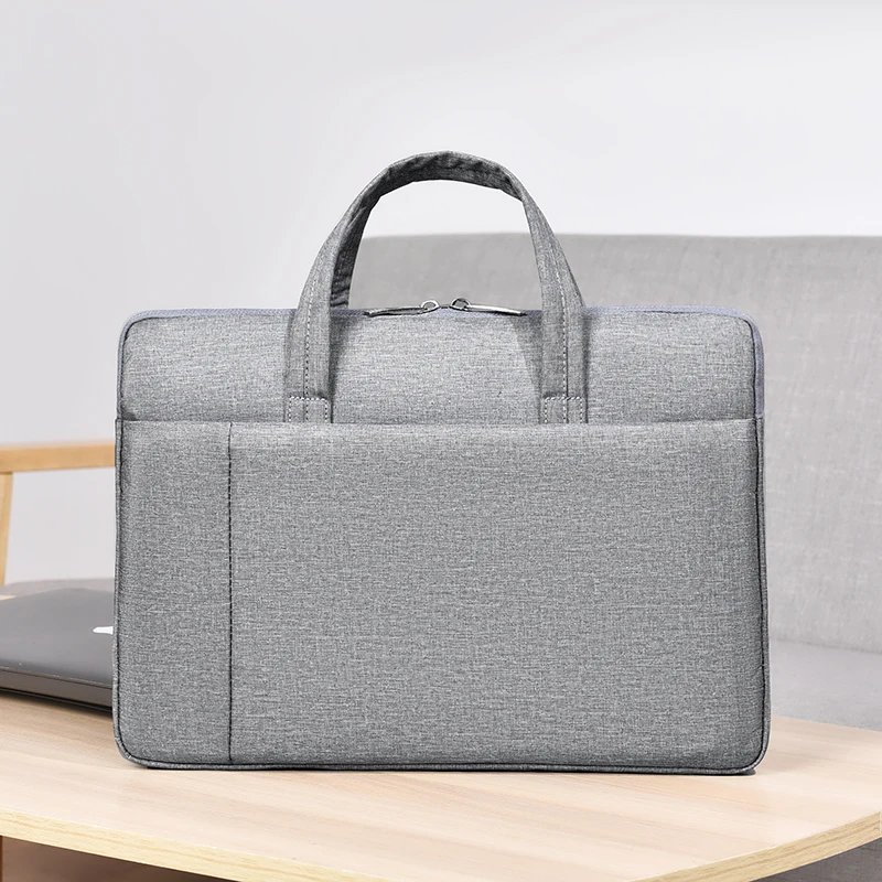 Prosta konstrukcja 15,6-calowej teczki na laptopa Wysokiej jakości torebka Torba na dokumenty biznesowe Elegancka kopertówka komputerowa dla kobiet i mężczyzn