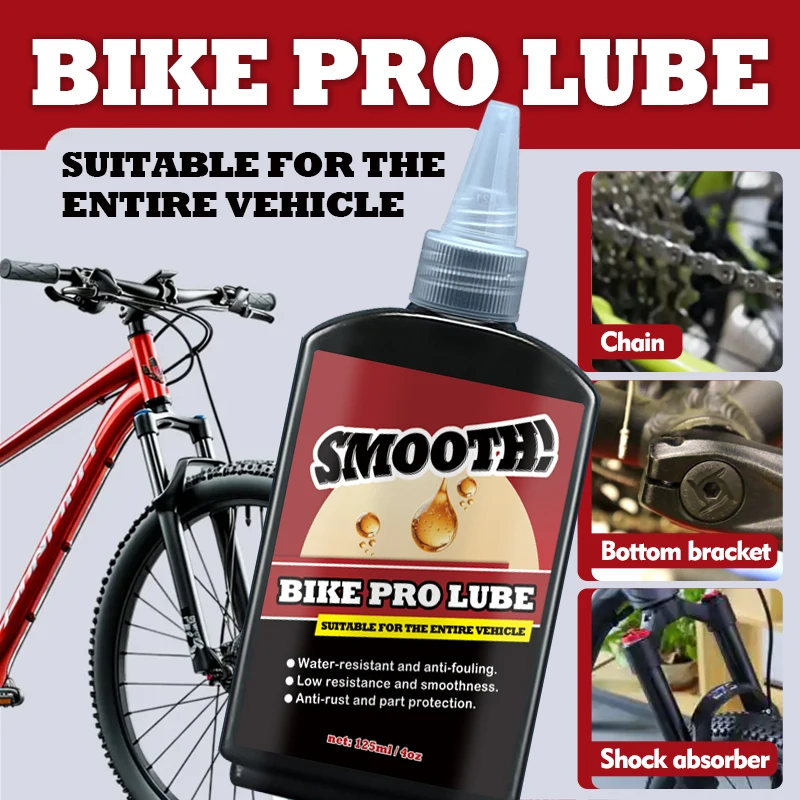 125 ml Fahrrad Spezial Schmiermittel MTB Rennrad Mountainbike Schmiermittel Kette Öl für Gabel Schwungrad Kette Radfahren Zubehör