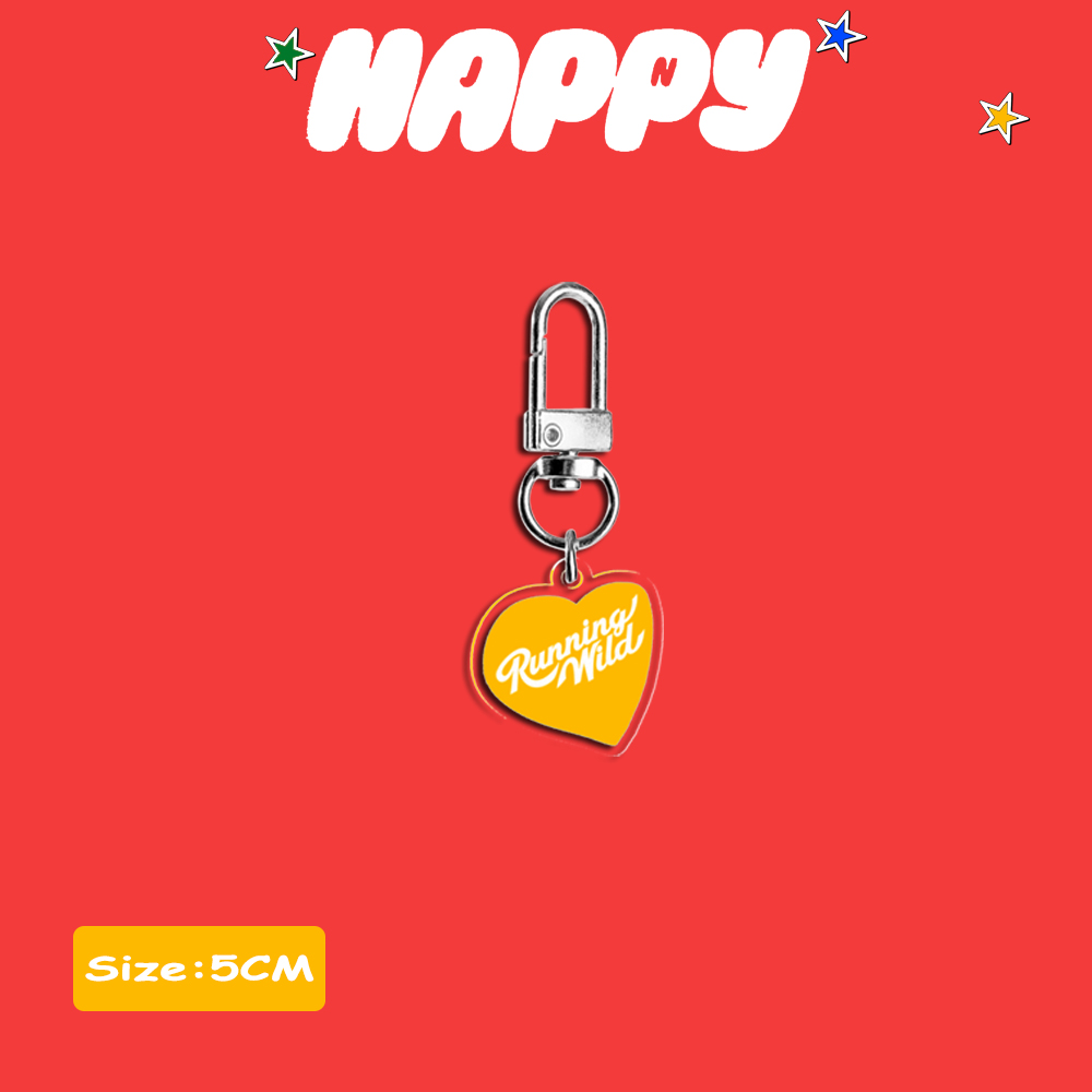 かわいいアクリル Kpop アイドル束キーホルダー Seokjin アルバム HAPPY I'LL BE THERE キーリング楽しいギフトアクセサリーグッズ