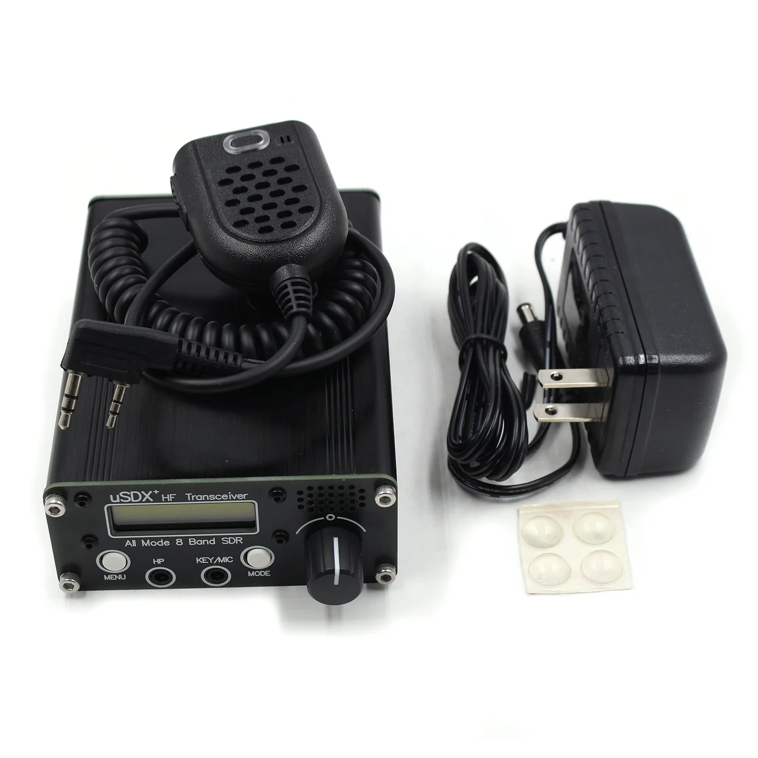 R1.02W 3-5W USDX + V2 SDR ricetrasmettitore tutte le modalità 8 band HF Ham Radio QRP CW ricetrasmettitore 80M/60M/40M/30M/20M/17M/15M/10M