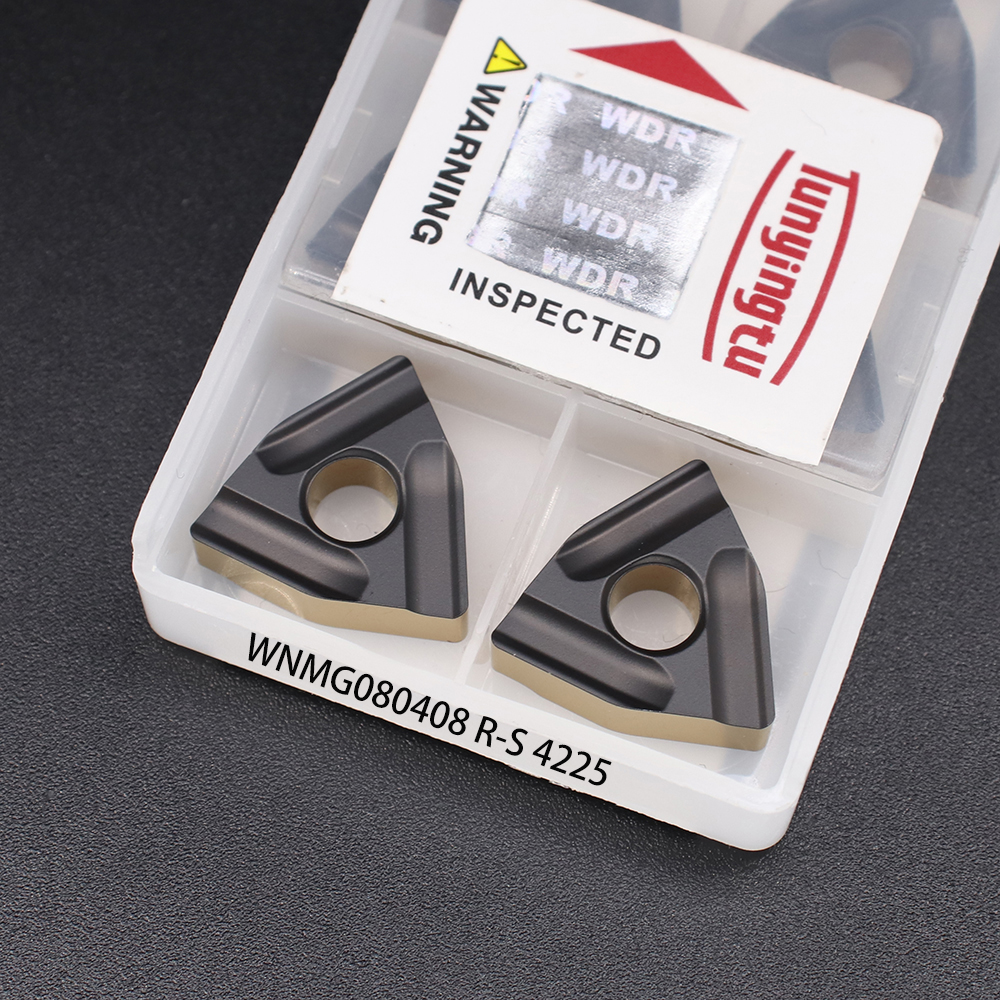 10PCS WNMG080404 WNMG080408 WNMG080412 TM CQ R-S 4225 High Quality Carbide Outer External Turning Tool CNC Lathe Tool For Steel