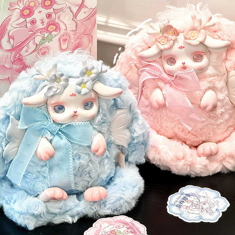 Loloan ブルーミングディアシリーズブラインドボックスかわいい鹿アニメフィギュアミステリーボックスかわいい Loloan アクションフィギュアサプライズバッグ装飾玩具