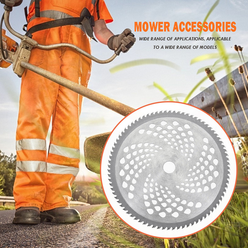 Диафрагма лезвия для газонокосилки, 255 мм (10 дюймов), 25,4 мм, 40/60/80 зубьев