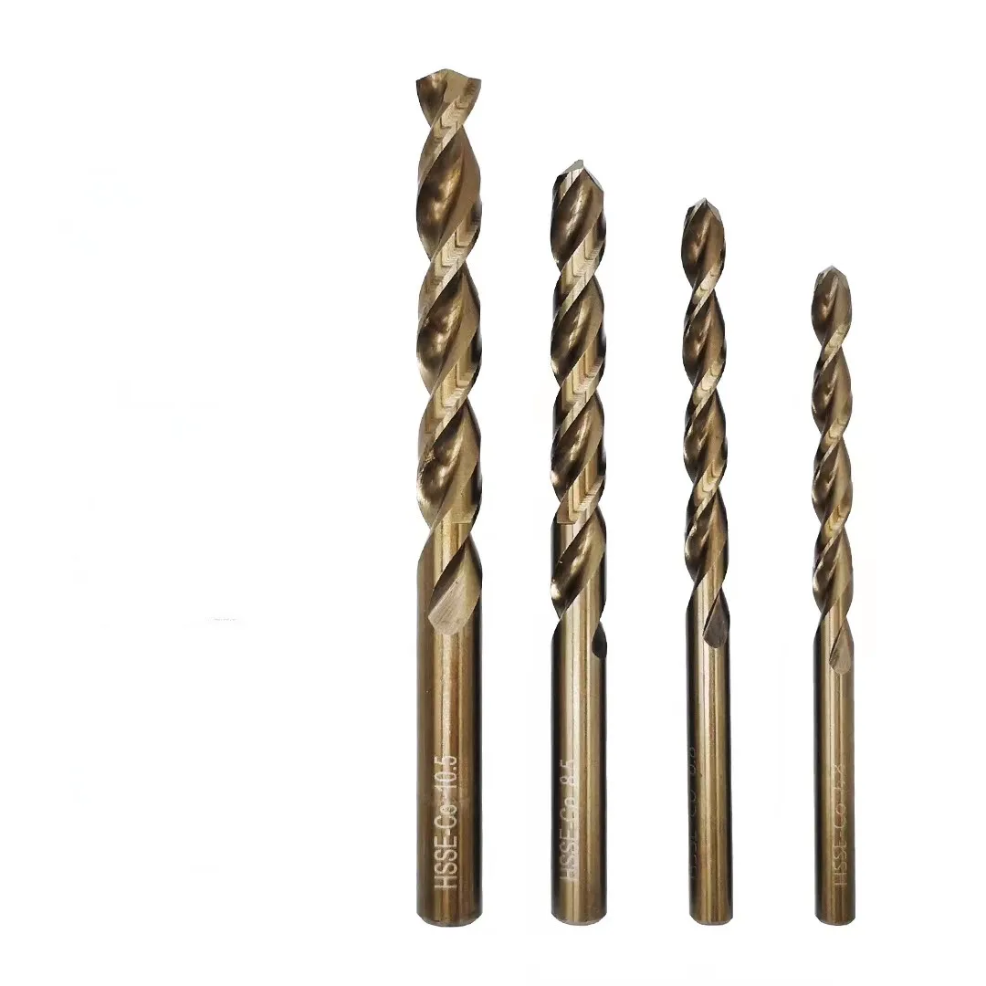 M35 10 cái 1.0 mét-8.5 mét HSS Hoa Cây Gai Dầu Cobalt Khoan Thép Không Gỉ Đặc Biệt Khoan Bits (1 mét/2 mét/3 mét/4 mét/5 mét/6 mét/7 mét/8 mét)