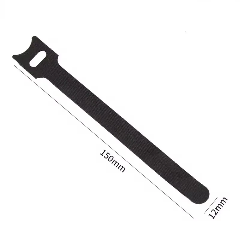 50/200 Pcs Releasable Cable Ties Colored Plastics Reusable Cable ties Nylon Loop Wrap Zip Bundle Ties T-type Cable Tie Wire