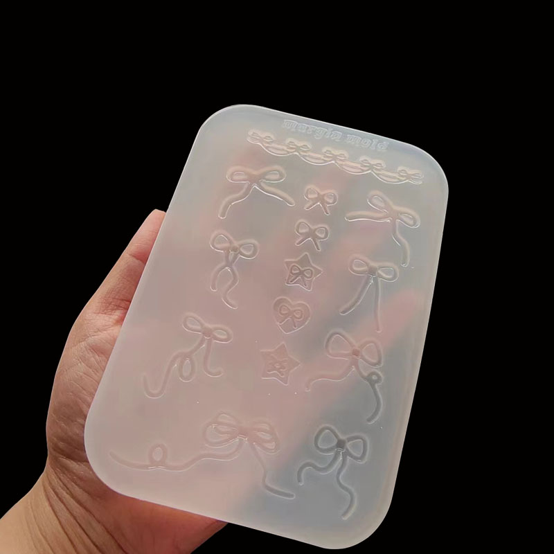 DIY ремесло в форме галстука-бабочки силиконовая форма для эпоксидной смолы формы для ювелирных изделий