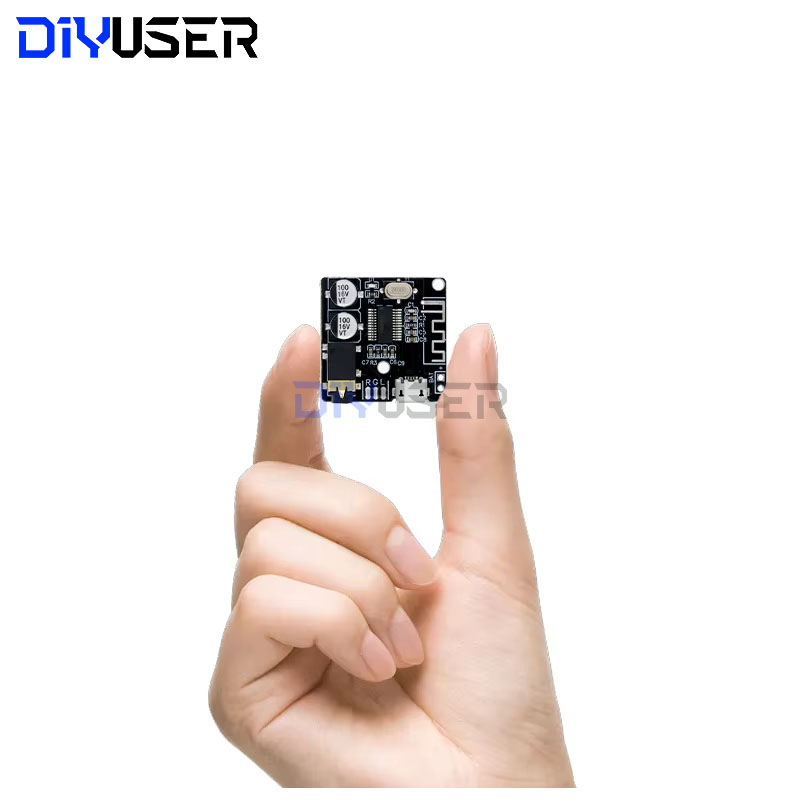 DIYUSER Bluetooth Audio Receiver Board Bluetooth 5.0 MP3 Lossless Decoder Board Wireless Stereo Music Module