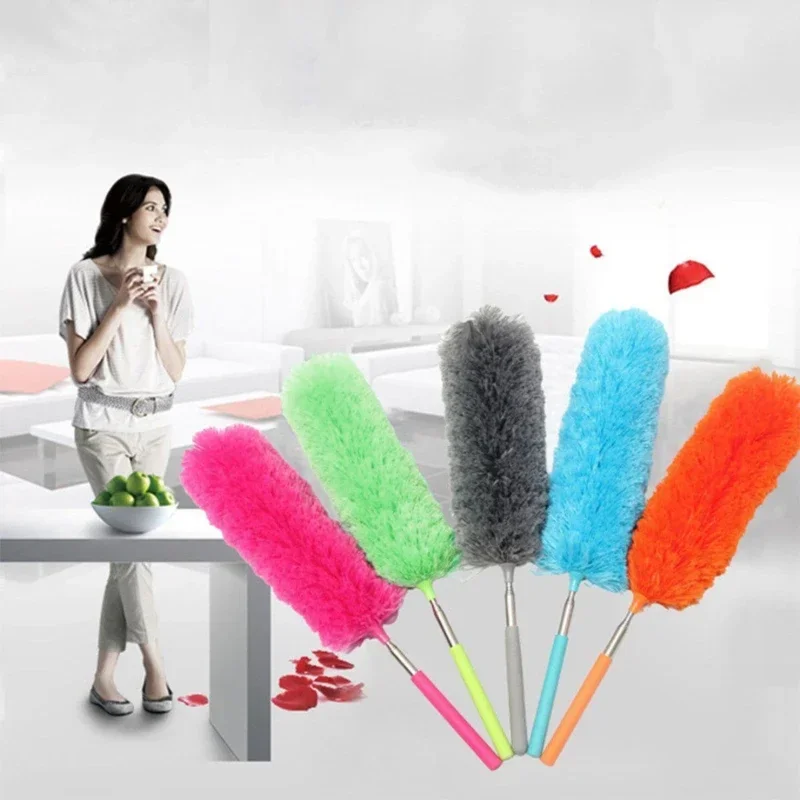 ไมโครไฟเบอร์ Duster แปรงขยายมือฝุ่น Anti Dusting แปรงเครื่องปรับอากาศภายในบ้านรถเฟอร์นิเจอร์ทําความสะอาด