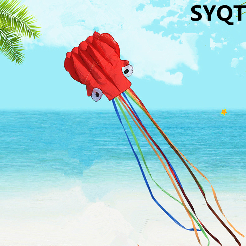 3M Bạch Tuộc Diều Hoạt Hình Hình Ngoài Trời Dễ Bay Mềm Diều Với Xe Trượt Tuyết Giáng Sinh/Halloween Quà Tặng diều Dành Cho Người Lớn Cao Cấp