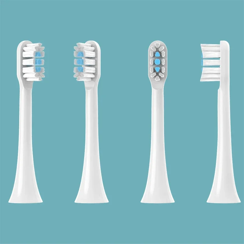 Cabeças de escova substituíveis para XIAOMI MIJIA T301 T302 Soft DuPont Clean Bristle WhiteBlue Dark Blue Sonic Buses