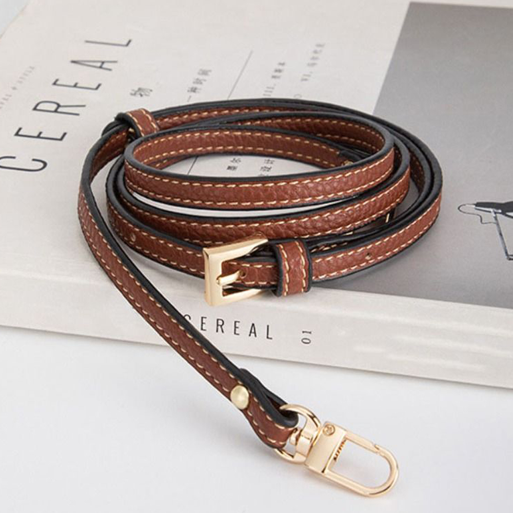 Correa de hombro de cuero de moda para Mini bolso Longchamp, cinturón, bolsos cruzados, accesorios, correas de repuesto para bolso, piezas DIY