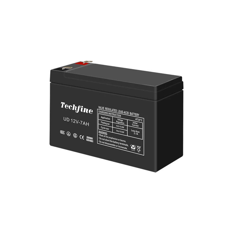 Techfine高品質12V 7AH密閉型鉛蓄電池 7.2AH UPSバッテリー
