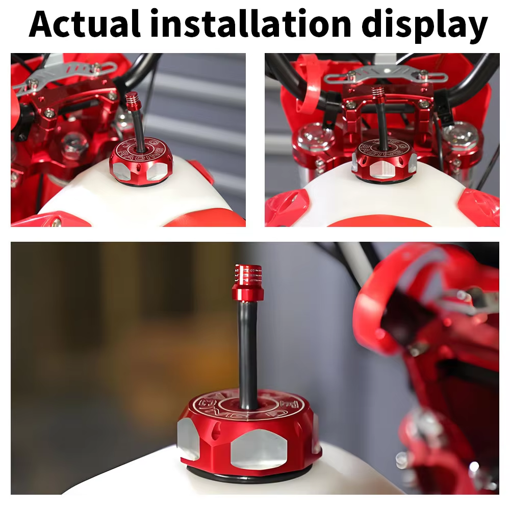 Motocicleta universal cnc ventilação de ar tanque combustível tampa óleo gás motocicletas acessórios para ktm yamaha honda atv quad sujeira pit bike