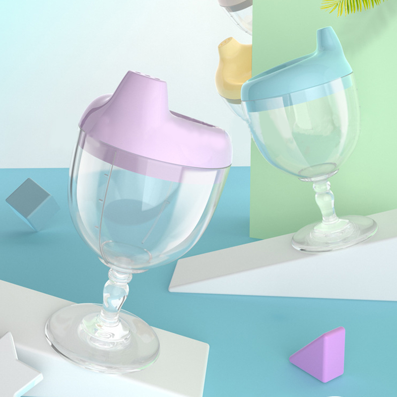 Taza de alimentación de bebé, botellas de mango de mano de aprendizaje para recién nacido, vajilla de silicona, botella de agua para niños pequeños, accesorios para bebé, copa