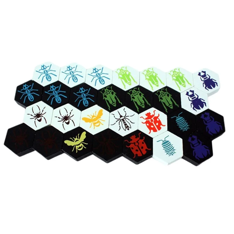 ใหม่ Hive BOARD เกม 2 ผู้เล่นครอบครัวผู้ปกครองเด็กตลกเกมความบันเทิง Made คุณภาพสูงไม้ของขวัญเพื่อน