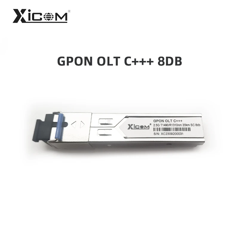 2,5 Gbps/1,25 Gbps SFP Mpdule GPON OLT C +++ 7/8/9dBm SC UPC módulo óptico PON 1490/1310nm distancia máxima 20km módulo transceptor