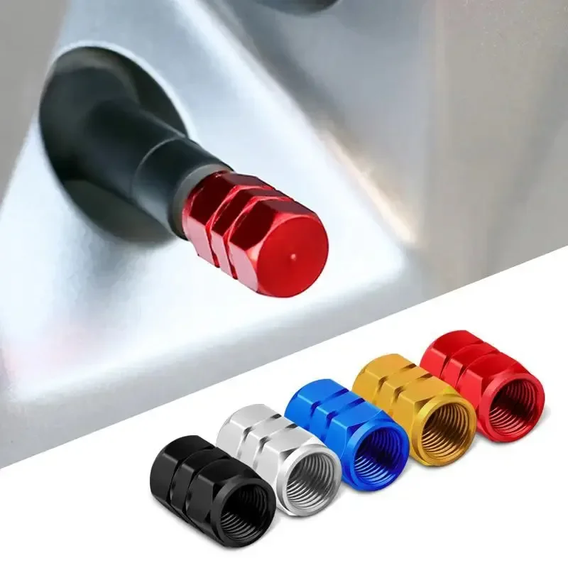 Zeshoekige ventieldop, vacuümbandventiel van aluminiumlegering, autobanddop, gepersonaliseerde universele aanbeveling