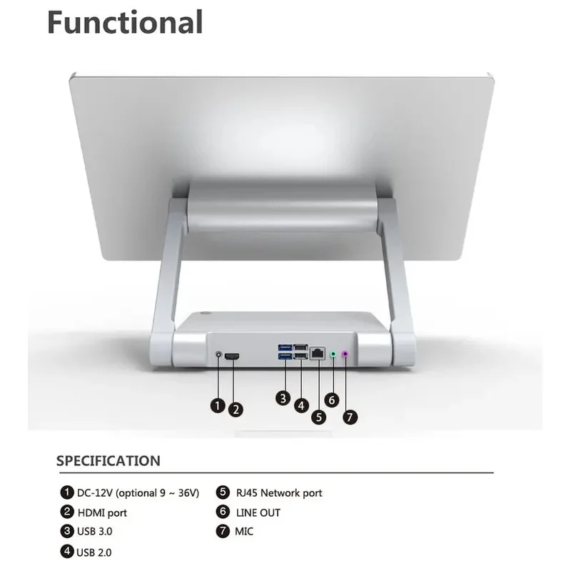 OEM Touch Screen I9/i7/i5 Office AIO PC Monoblock Computer Set All-in-one PC Desktop Business Industrial All In One 27/32 Inch