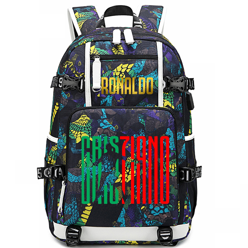 Школьный рюкзак с принтом Роналду для детей