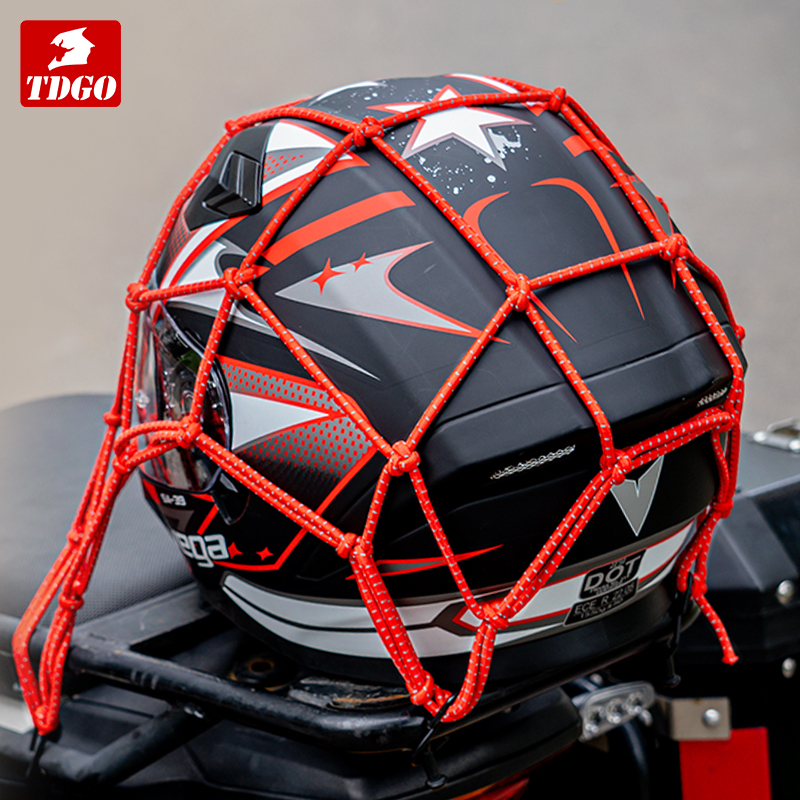 1 Stück Motorrad Gepäcknetz Helm Mesh Kraftstofftank Lagerung Gummiband Gepäck Verdichtung Lagerung Fracht Sortiernetz