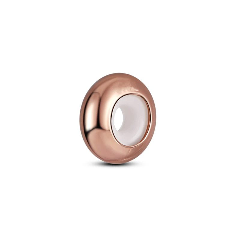 Miniso Silikon-Stopper, Perlen, Gummi-Abstandshalter, Charm für Damen, Geschenk, passend für Original-Armbänder aus 925er Sterlingsilber, DIY-Schmuckzubehör