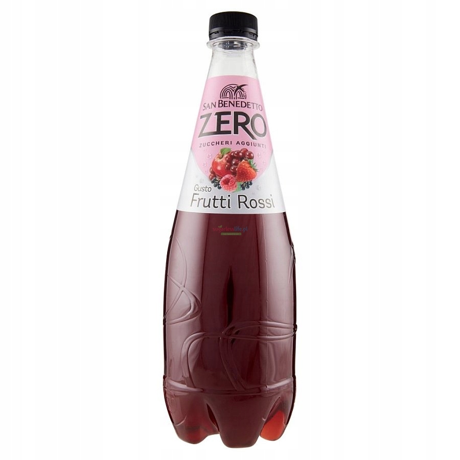 Null Frutti Rossi kohlensäure haltiges Getränk 750ml - San Benedetto