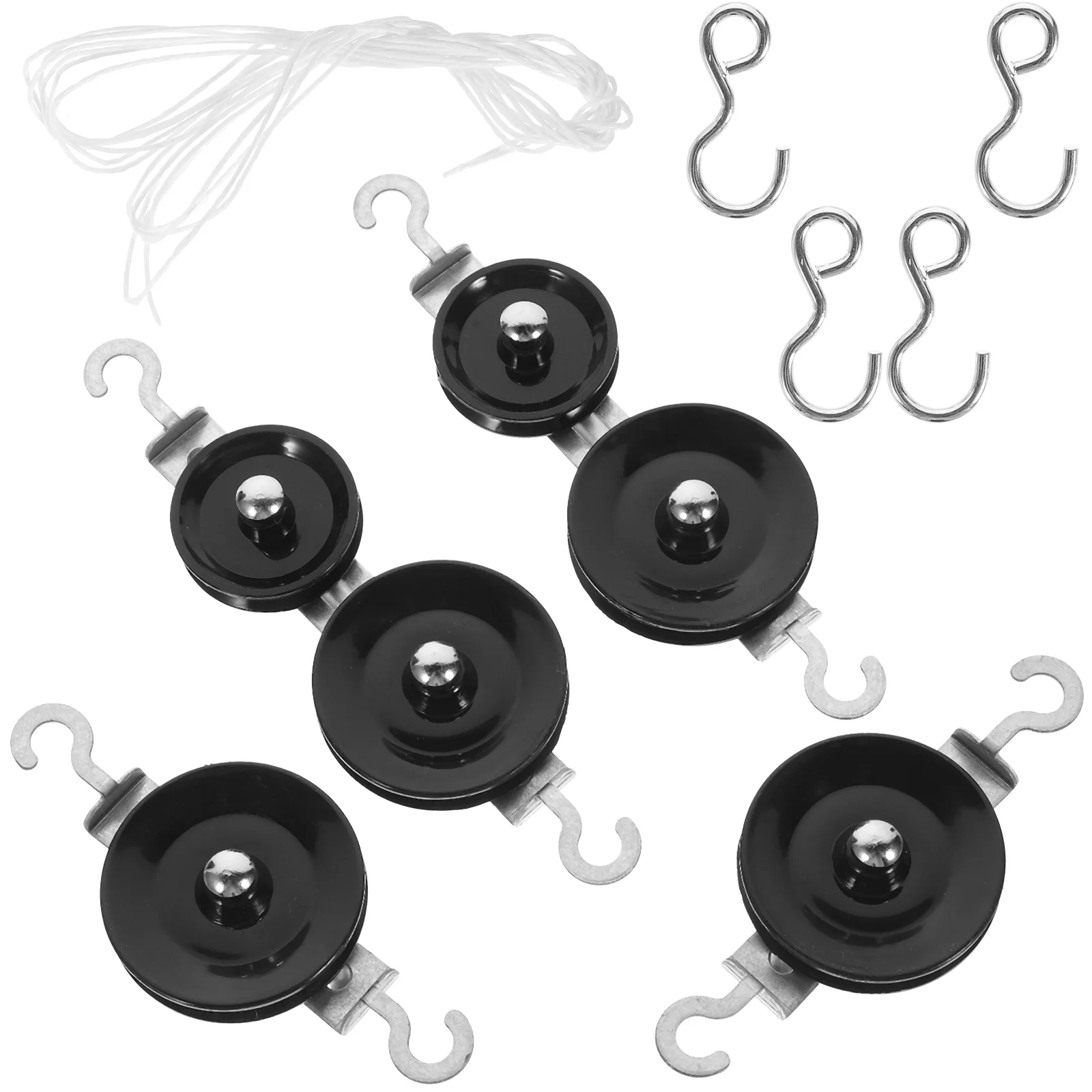 Pulley Experimental Equipment Physics Teacher Supplies Educational for Science Project Teaching Tool Physical Mechanics Hooks