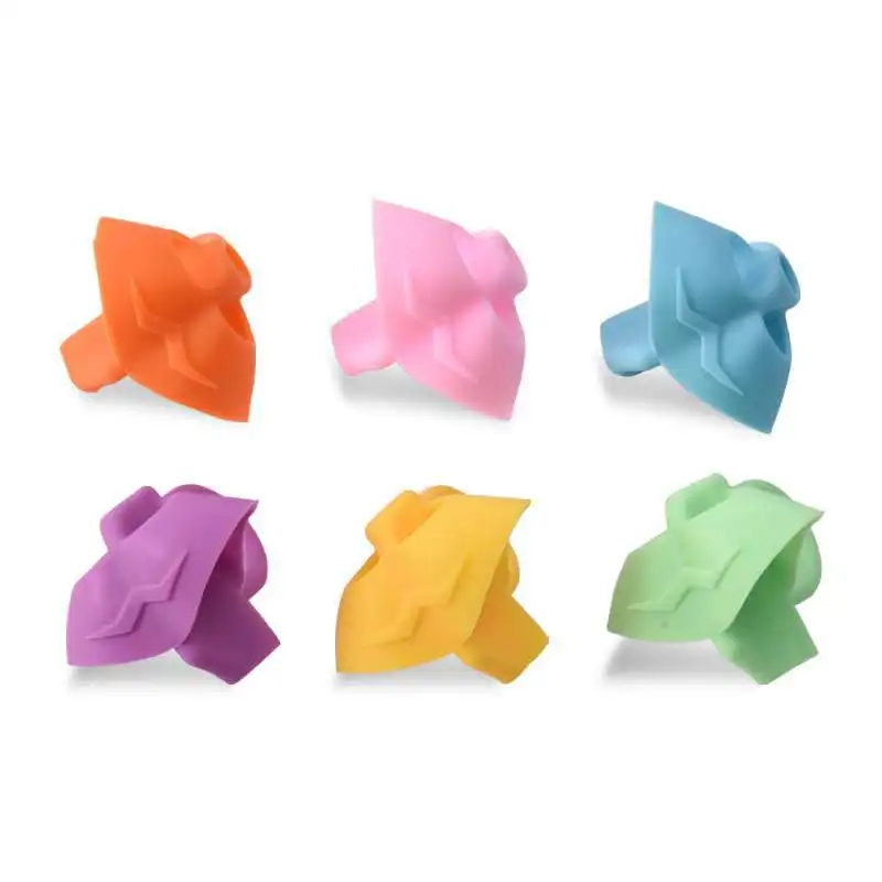 3 pezzi portapenne per matita per bambini apprendimento e pratica penna in silicone assistita con penna correttore di postura studenti