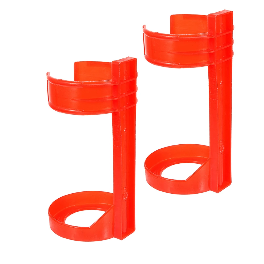 2pcs Car Fire Extinguisher Mounting Bracket Automotive Boat Home Portable Kit Wall Hanger Secure Fixing Easy Access