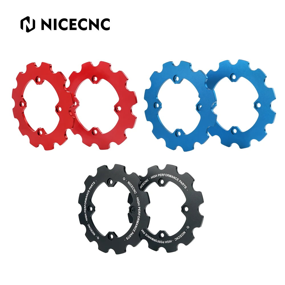 NICECNC ATV Dual Sprocket Guard Chain Protector สําหรับ Yamaha Raptor 700R YFM700R 2012-2024 Raptor 700 YFM700R 2006-2023