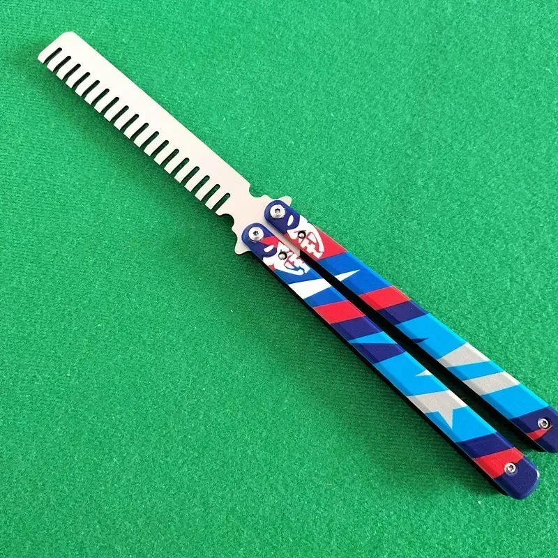 Cuchillos Valorant de 23cm, juego de mariposa periférico GO Vol 2,0 cuerpo a cuerpo, modelo de Material metálico, espada samurái, regalos, juguetes, juego para niños y niños