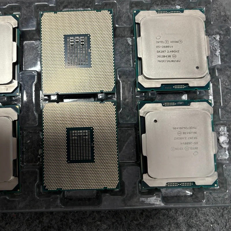 Procesador Intel Xeon E5 2680 V4 CPU 14 núcleos 2,40 GHZ 35MB L3 caché 120W SR2N7 LGA 2011-3 compatible con placa base X99 E5-2680V4