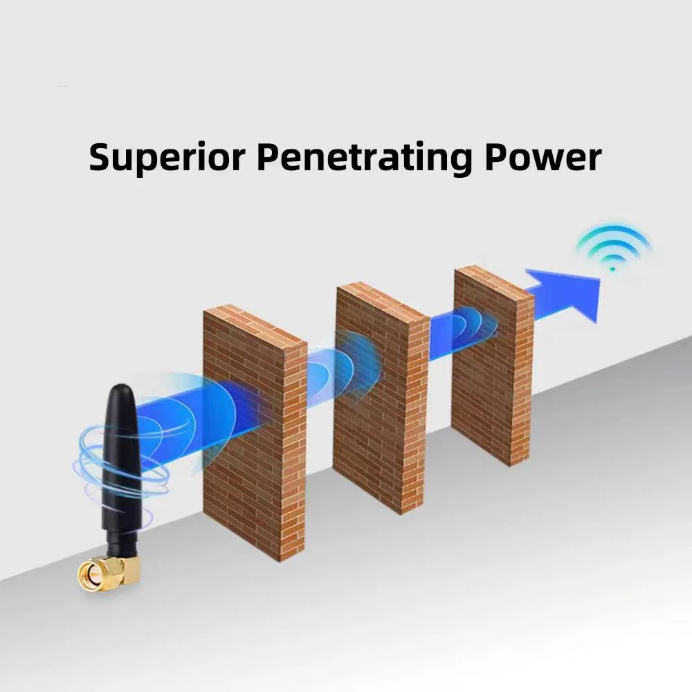 Mini antenna WiFi dual band 2.4GHz 5GHz 5.8GHz MIMO RP SMA maschio per FPV Bluetooth adattatore USB computer scheda PCIe router fotocamera