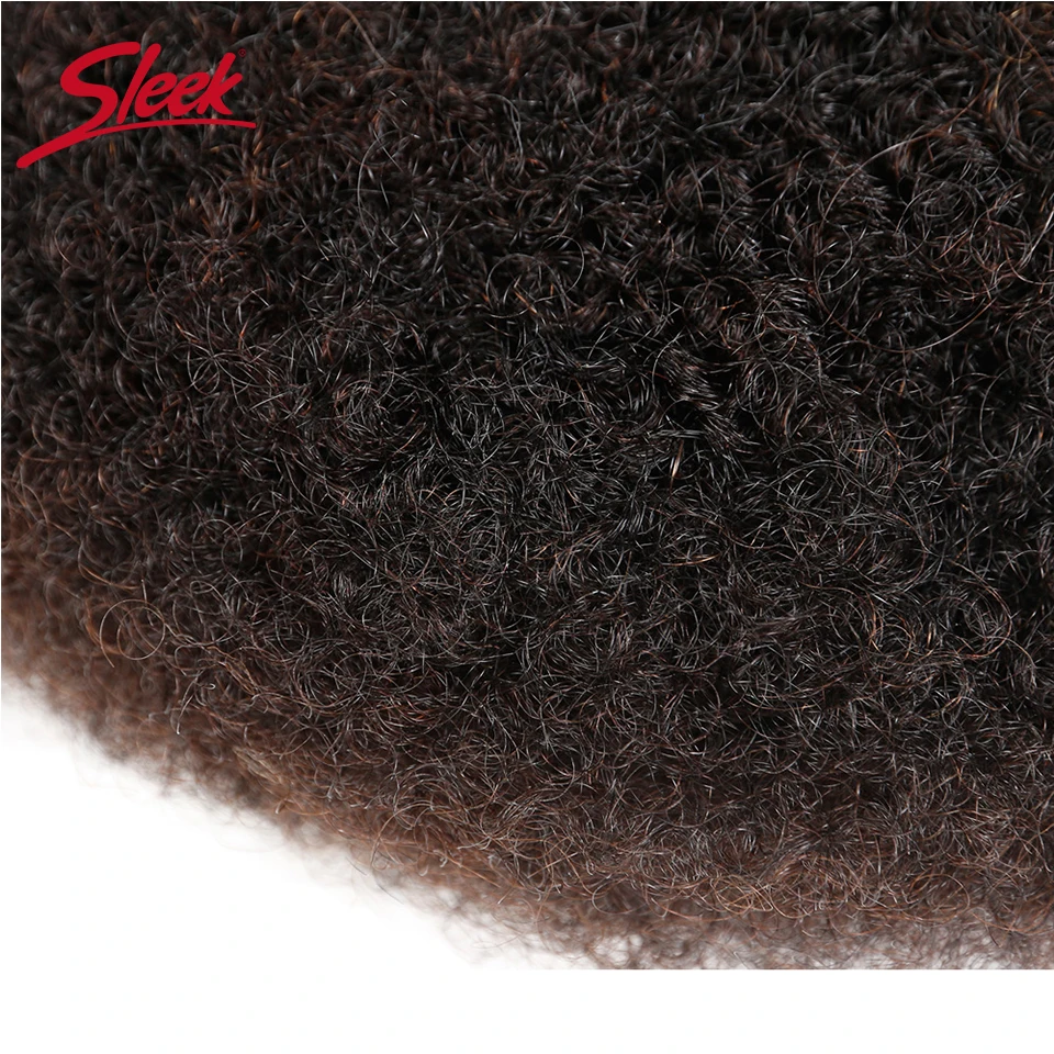 Sleek Afro Curly ไม่มีสิ่งที่แนบมามองโกเลีย Braids Kinky Curly สีธรรมชาติ Bulk Remy ผมสำหรับผู้หญิงสีดำ