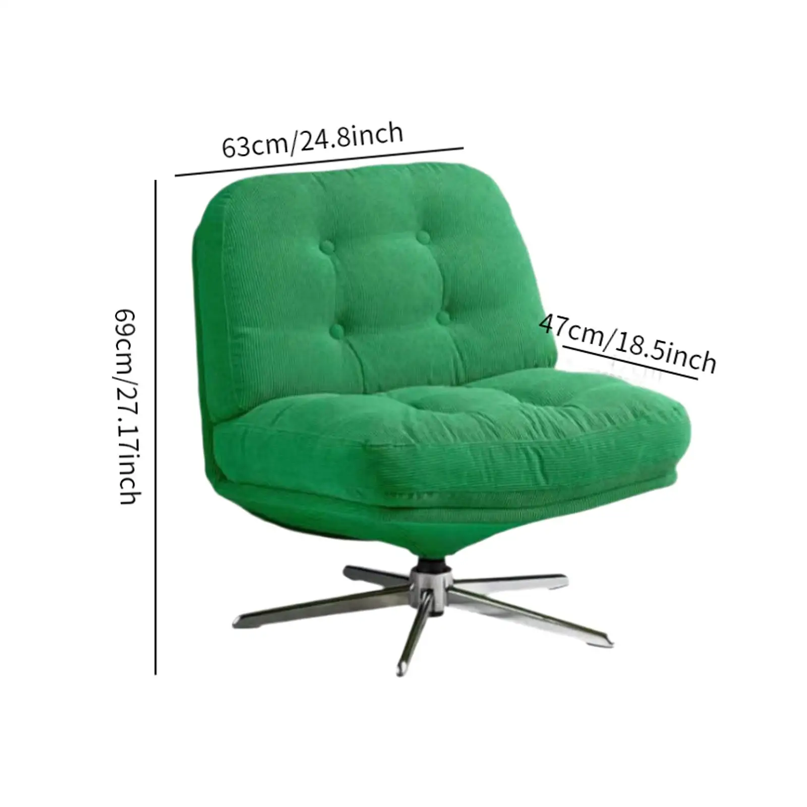 Sofa Pojedyncze krzesło obrotowe Krzesło do gier komputerowych Ergonomiczny, wszechstronny, regulowany wypoczynek do sypialni, salonu, mieszkania w domu