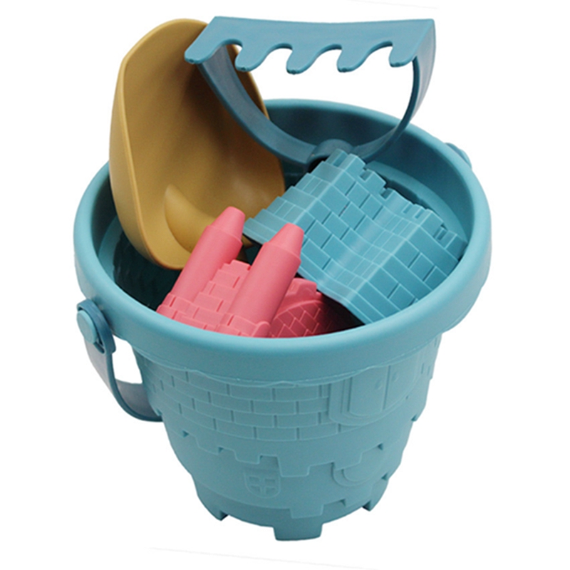 Baby Sand Burg Form Eimer Sand spielen im Freien Spielzeug Kinder Gebäude Outdoor Sandbox Set Kinder Sand Spielzeug Sommer Sand Zubehör