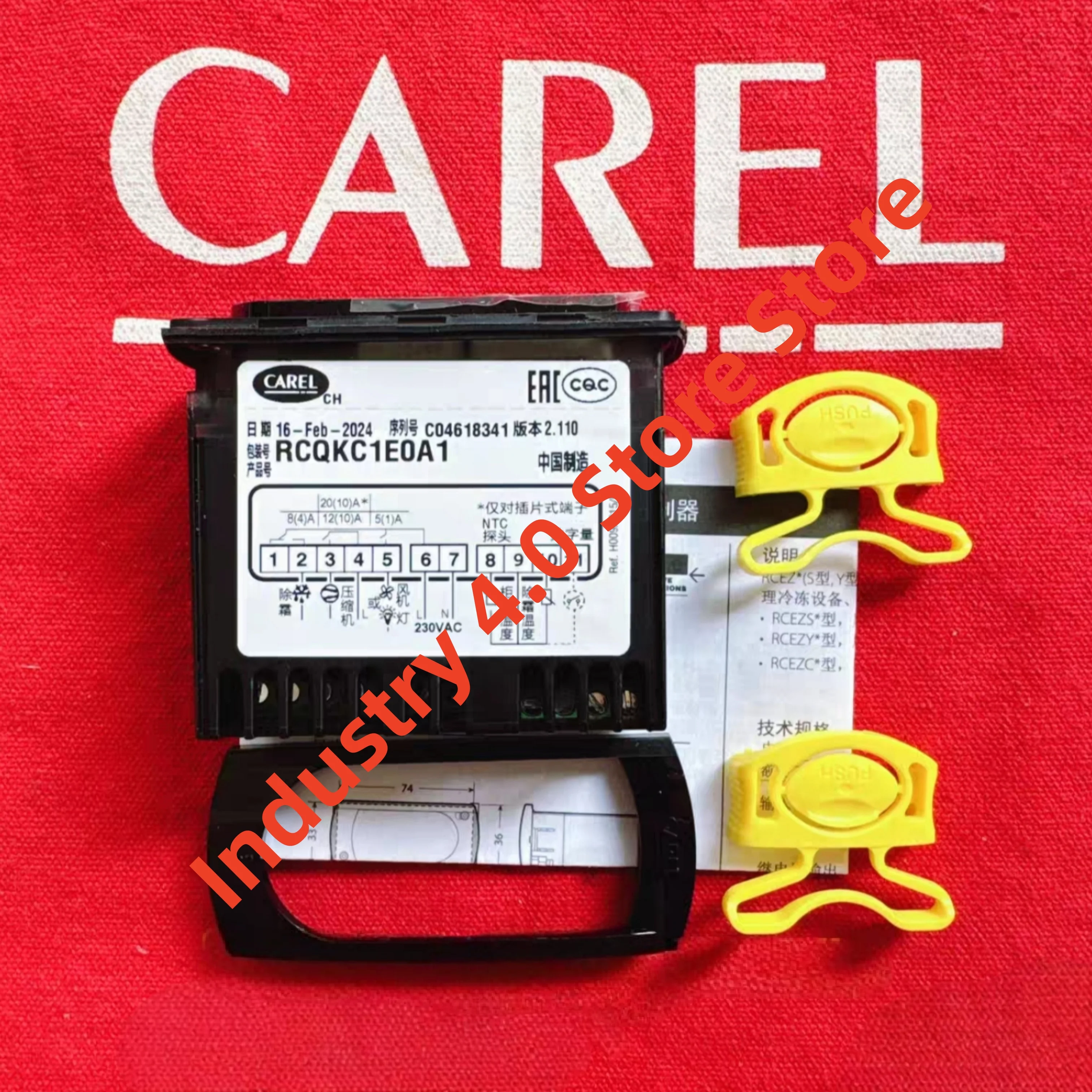 Temperature controller RCQKC1E0A1 RITBUSR002 new original