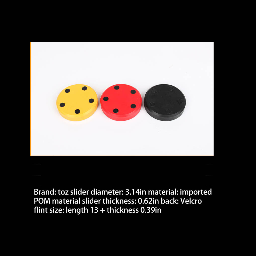 Slider Block mit Firestones Super Cool Funken Flammen für Skateboard Longboard Schiebe Handschuhe Palm Puck Hand Schutz Handschuh