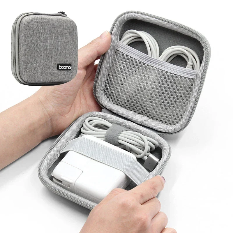 Mini Di Động Cứng Kỹ Thuật Số Tiện Ích Túi Bảo Quản Tai Nghe Bluetooth Chụp Tai Mạc Ốp Lưng Sạc Cáp Dữ Liệu Đĩa U Organizadores Hộp