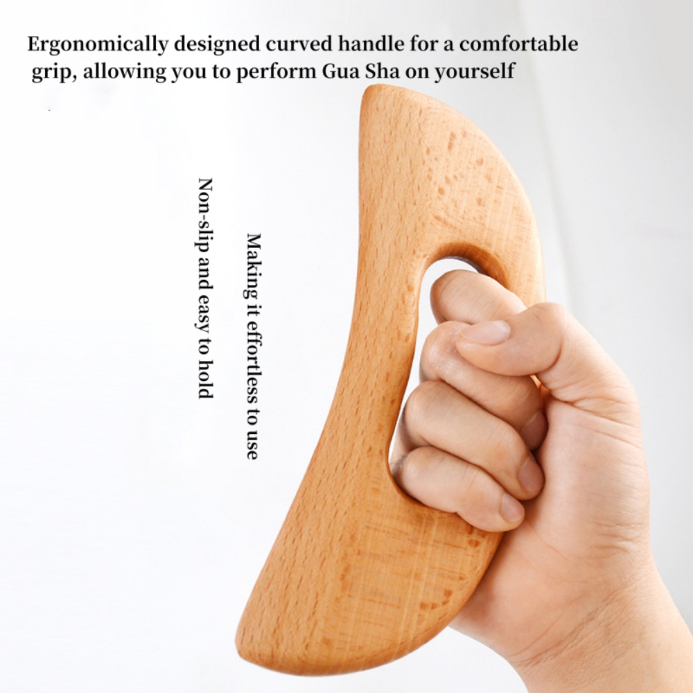 Wooden Gua Sha Tool Scraping Board Massage Tool Slimming Guasha Massage Board Gua Sha Scraper Body Massage Therapy Tool