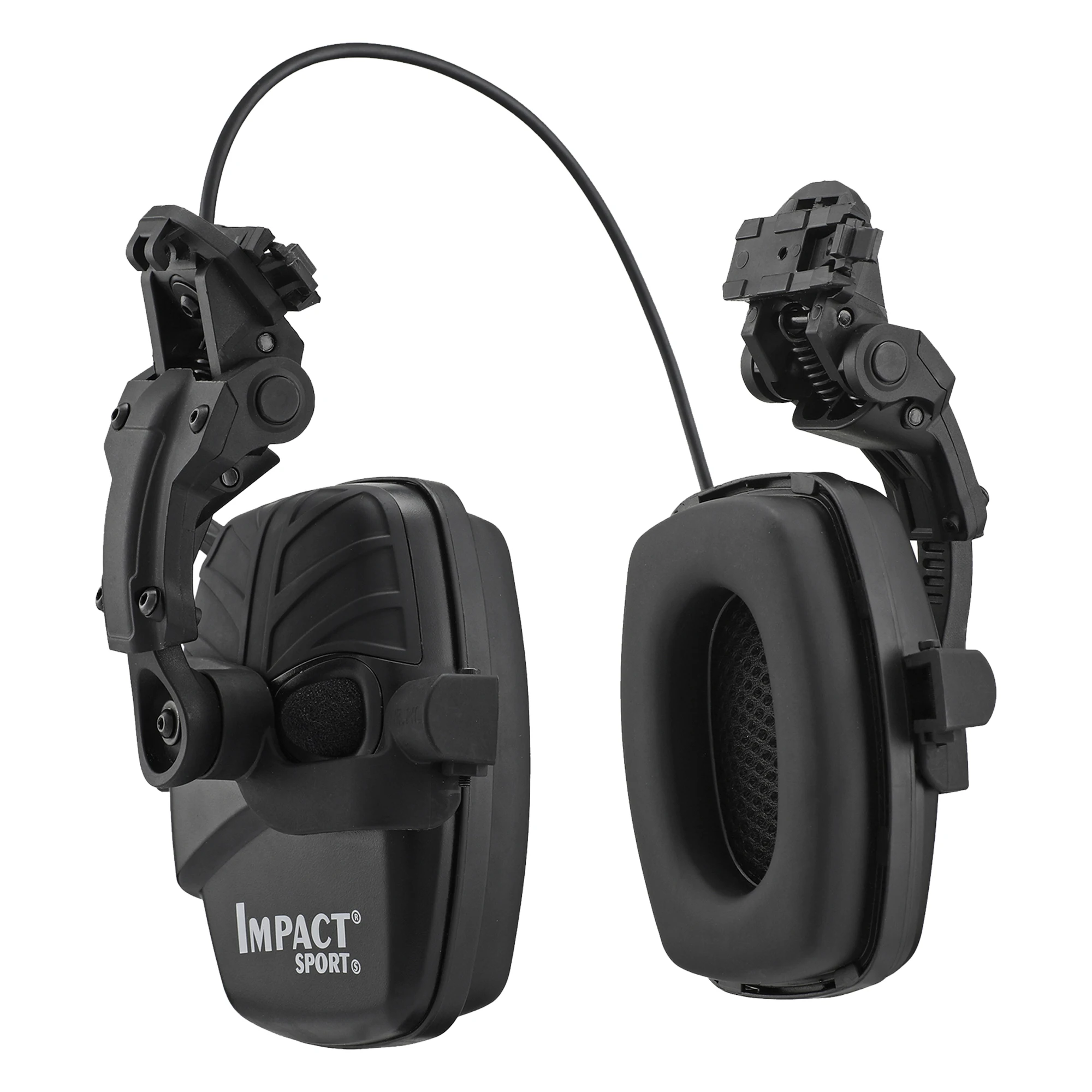 Electronic Shooting Headset Helmet Mounted Version Hunting Pickup and Noise Reduction Tactical Headset Hearing Protection
